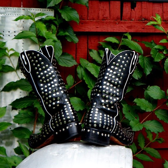 long punk boots