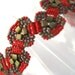 Bracelet "Rickrack" - red - Gift under 25 - rusteam - TT team