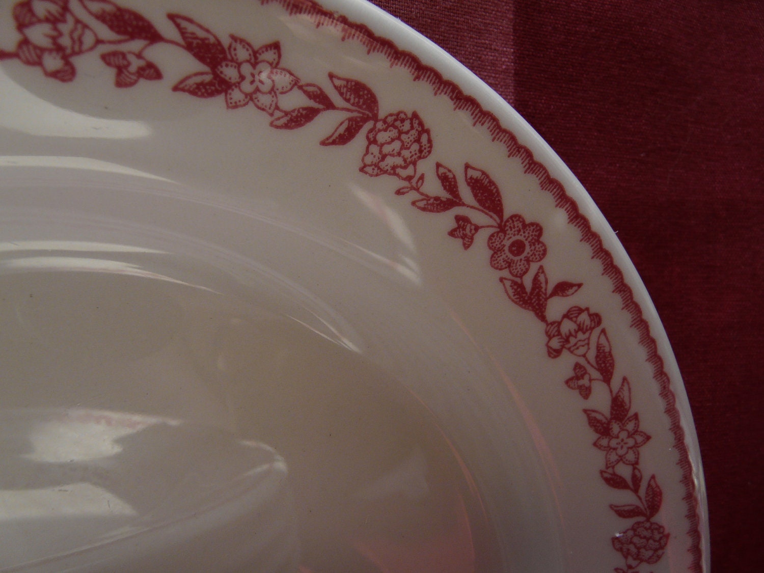 Buffalo China BUF1 vintage restaurant ware dinner plates