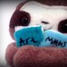 SALE was 16.99 Now 8.99 Back To Baby Sloth School, Cedric Plush