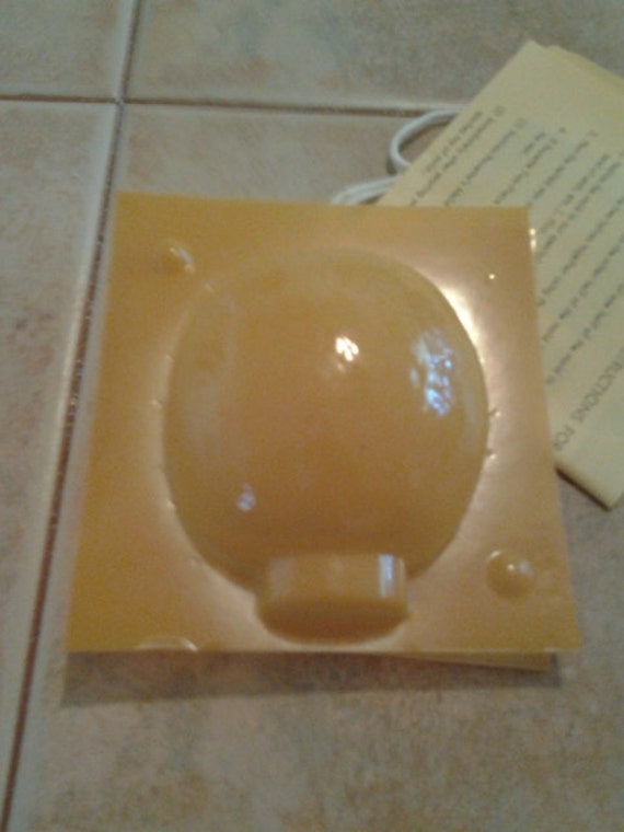 Orange Candle Mold fruit candle mold 2 piece by candleobsession