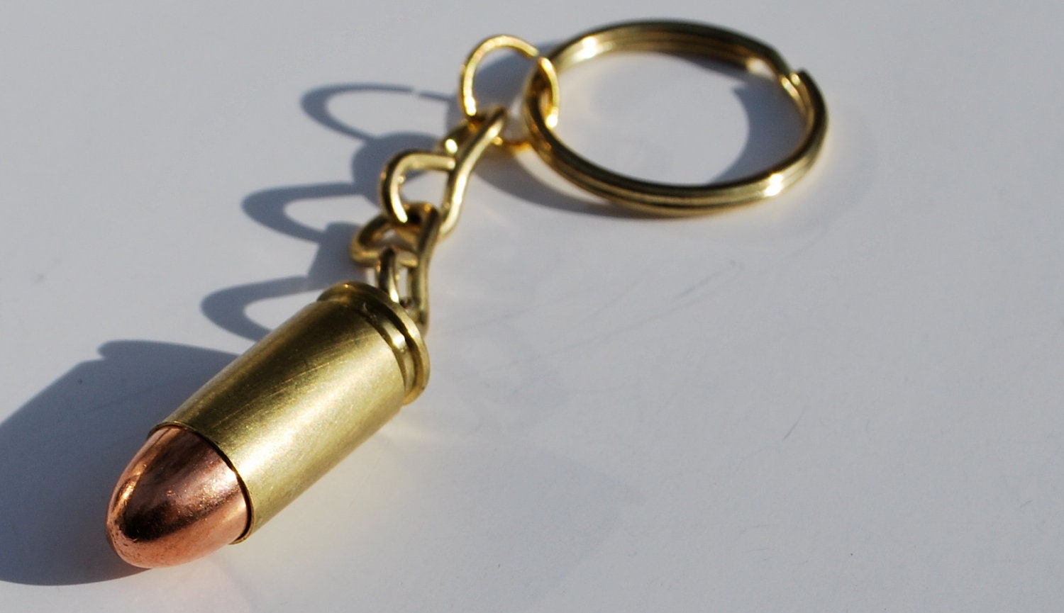 9mm Bullet Keychain