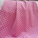 Personalized Pink Minky Baby Blanket, Girls, Custom Embroidered, 30" x 40", Satin Backing