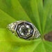 HELD for Dave / Breakfast at Tiffany's Half Carat Diamond Engage Ring White Gold Edwardian to Art Deco Ring - 1920s 1930s - .70 total carats