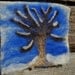 Winter tree picture - needle felted.