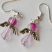 Angel Dangle Christmas Earrings