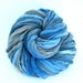 Hand Dyed Thick-n-Thin Merino Wool Yarn - Coastal