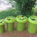 Mushroom Rubbermaid Avocado Lime Green Canisters