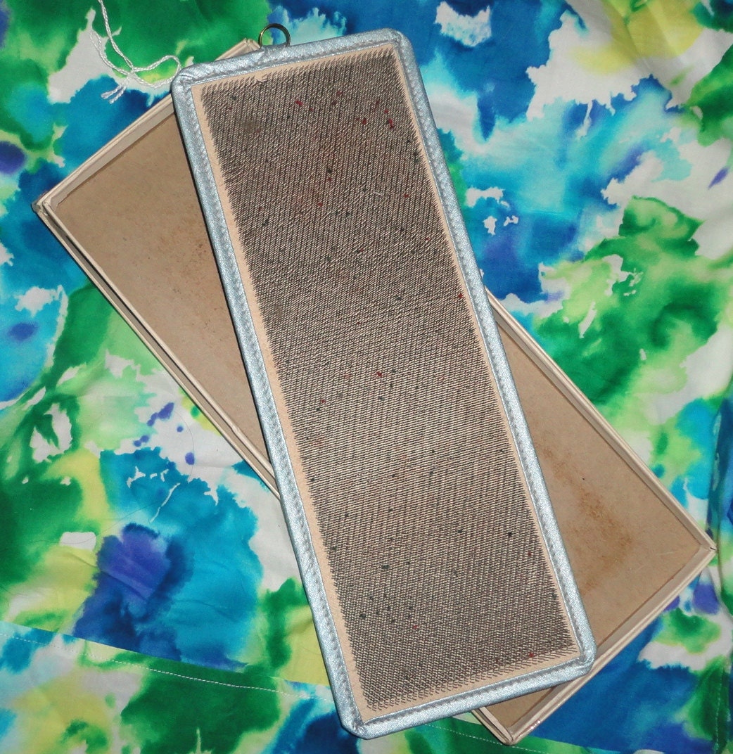 Vintage 5 x 13 NEEDLE BOARD Press for PRESSING