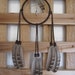 Chocolate Brown Dream Catcher with Partridge Feathers
