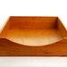 Vintage Wood Paper Tray / Organizer - Legal Size