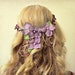 RESERVED for Melanie - Rapunzel - cascading romantic flower crown in lavender