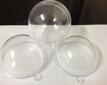 FIVE ( (Price for 10 half pcs) Round Bath Bomb Mold