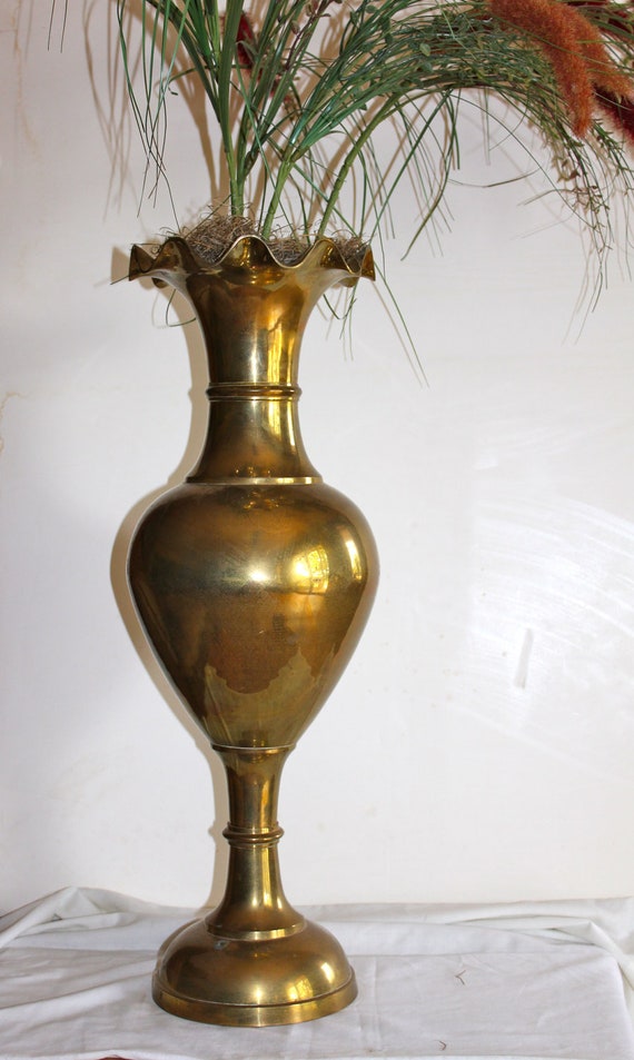 Solid Brass 24 Vase 3842