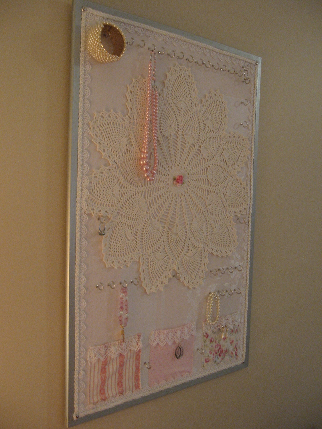 Customizable Jewelry Display Boards with Upcycled Designer and