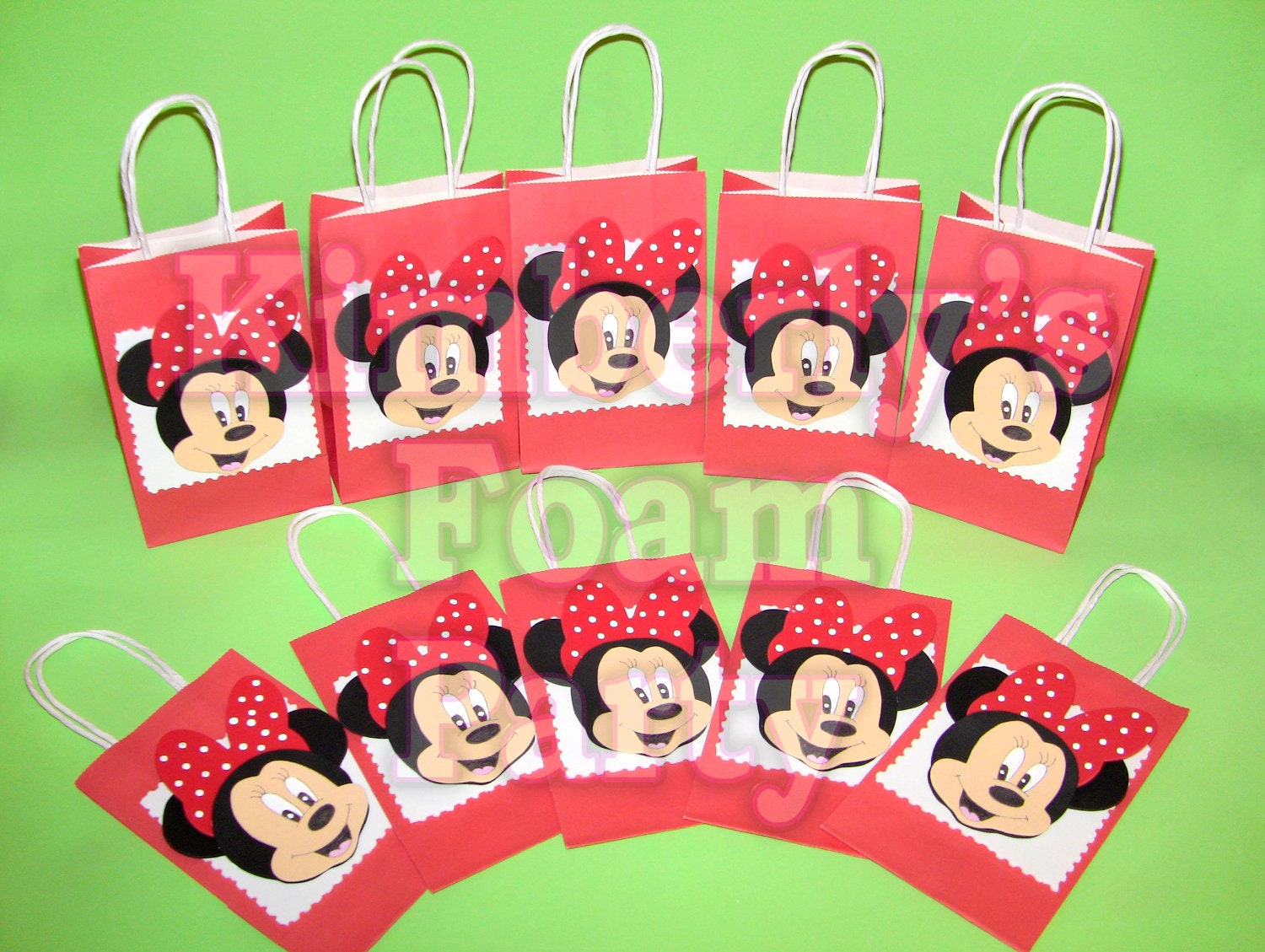 10 Minnie Mouse Party Bags