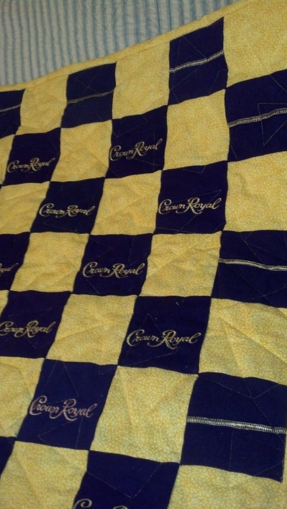 Custom Made Crown Royal Blanket for Susanne