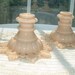 Vintage Westmoreland Glass Candlestick Holders