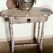 Distressed Vintage Accent Table