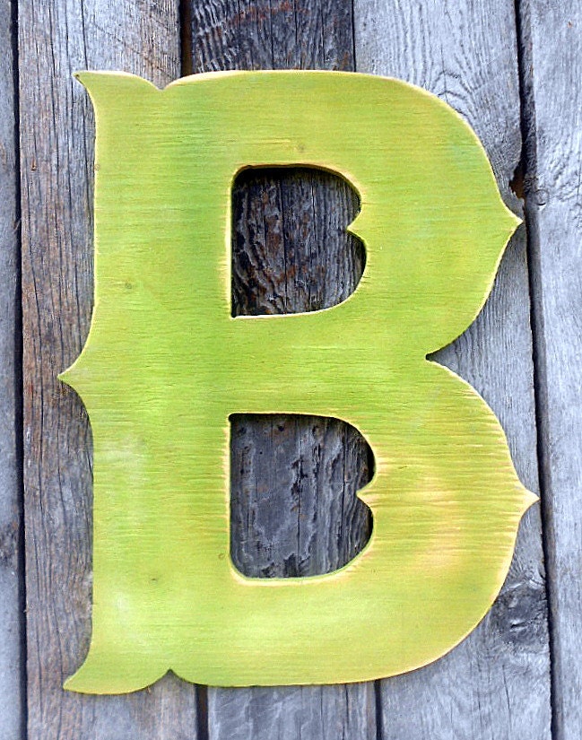 22 X-Large Western Style Letter B Shabby Chic By AmericanaSigns