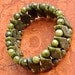 African JADE gemstone stone bracelet reiki, healing, crystal, tarot, hippie, boho, magick, beautiful, unique