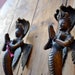 2 Antique Brass Goddess Temple door handles .... Divine