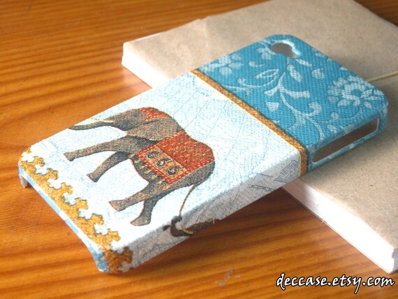 IPHONE 4 CASE Case iPhone 4 iPhone Cases 4  ELEPHANT by DecCase