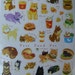 Kawaii Japanese Mc DOGS BURGER sticker sheet