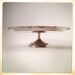 vintage cake stand silver plate Godinger pedestal