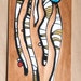 Sea Creature Squid- SQUIDDY THING- Original Painting, Signed, Ink, Gouache & Watercolour