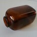 Vintage Amber Glass Snuff Bottle 4 Dots!