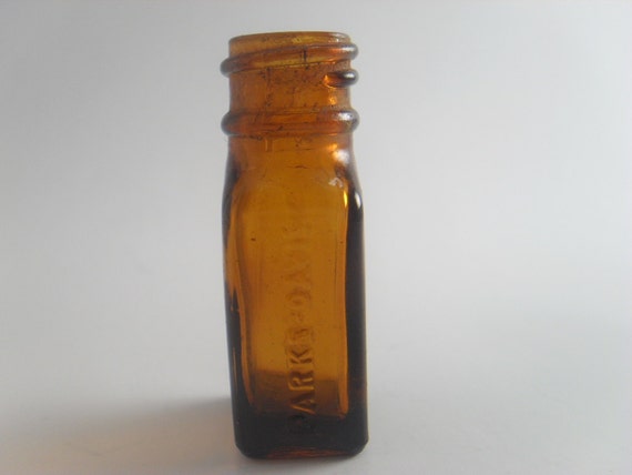 Vintage Amber Medicine Bottles