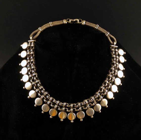 Sterling silver vintage necklace from India