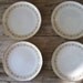 Vintage Bread and Butter Plates, Vintage China Plates, Gold Rimmed Plates, Sheffield Fine China Japan Imperial Gold Pattern, Set of 4