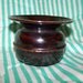 Brown Lustreware Spittoon Vintage