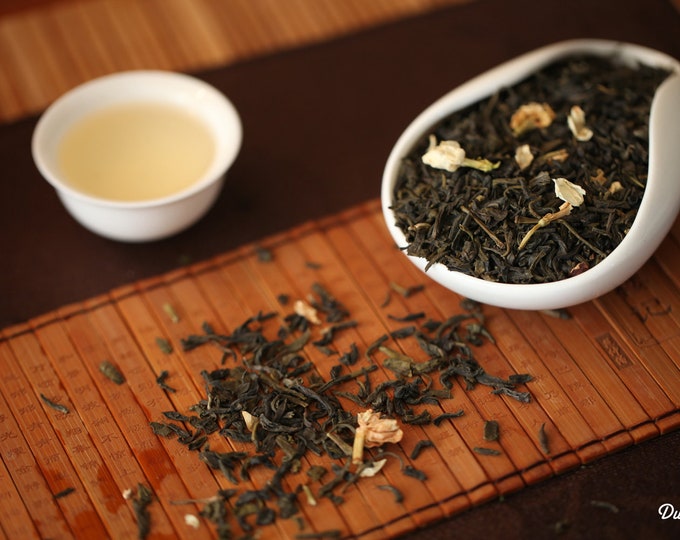 Green Tea - Jasmine Green Loose Leaf Tea Premium Level