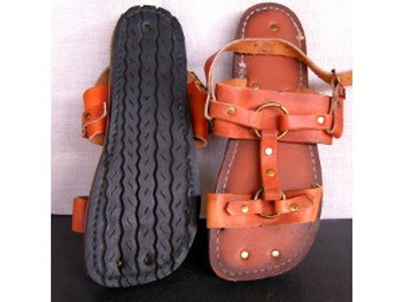 70's tire tread sandals