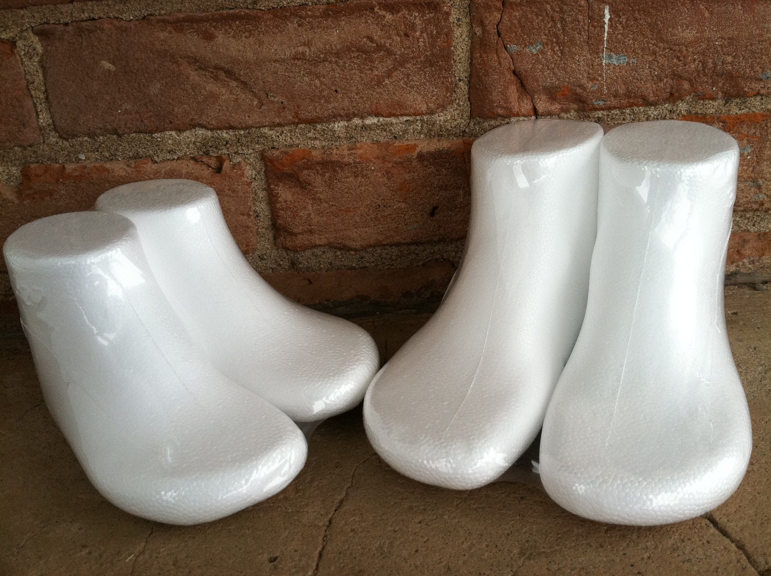 styrofoam shoe forms