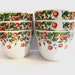 RESERVED Set of 6 Soviet vintage dessert Compote Cups Soviet kitchen decor 1980s