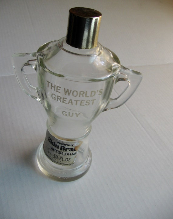 Mennen Skin Bracer Aftershave World's Greatest Guy Trophy