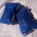 Organic Catnip Cat Toy Kitty PillowCat Toy Set of 2 Sparking Stars and Blue Sky