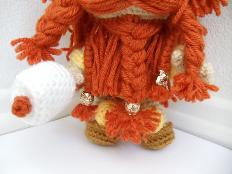 Norse/ Viking Sackboy Amigurumi Crochet doll by YarrrnIt ...