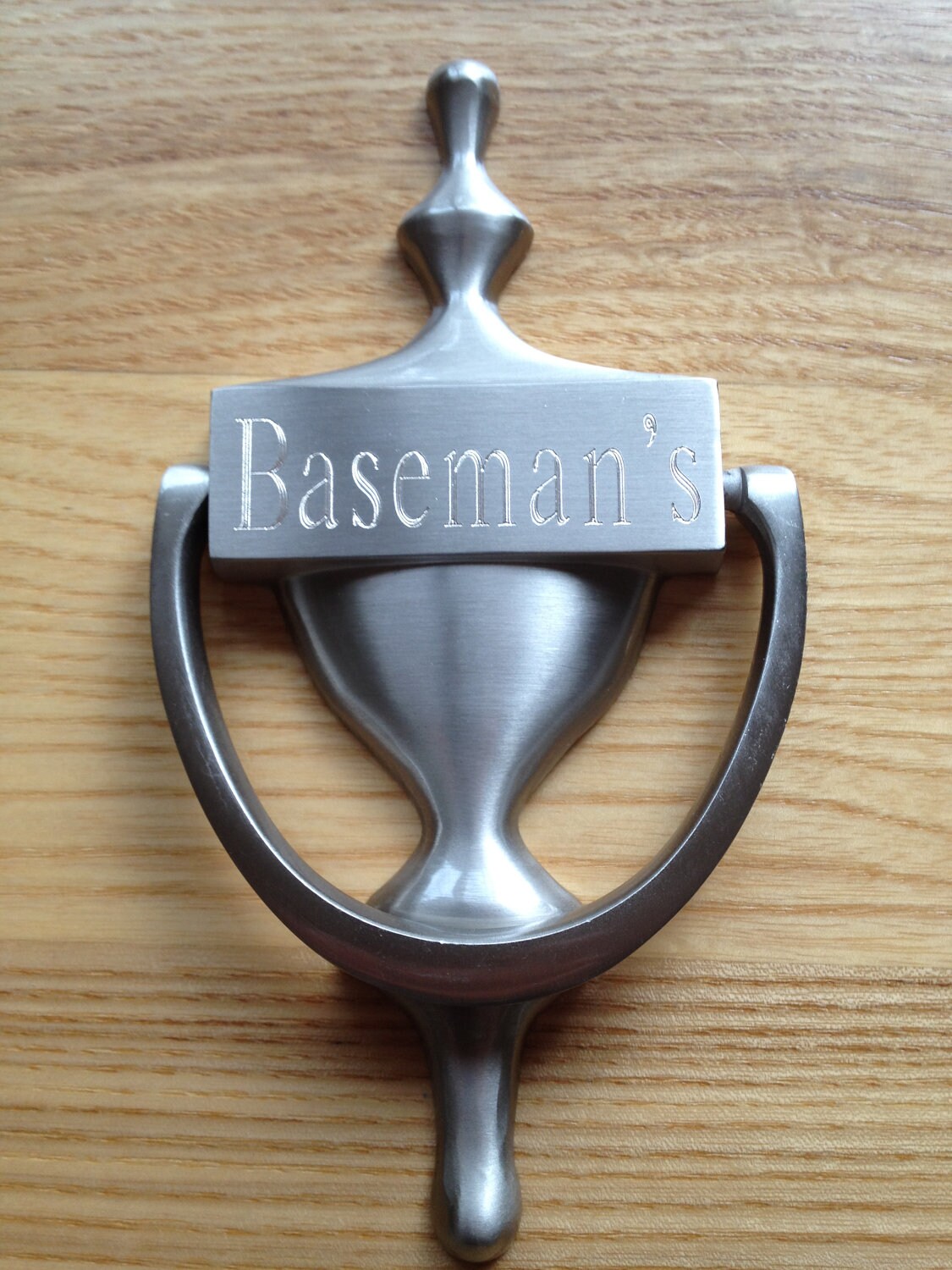 Personalized Engraved Door Knocker