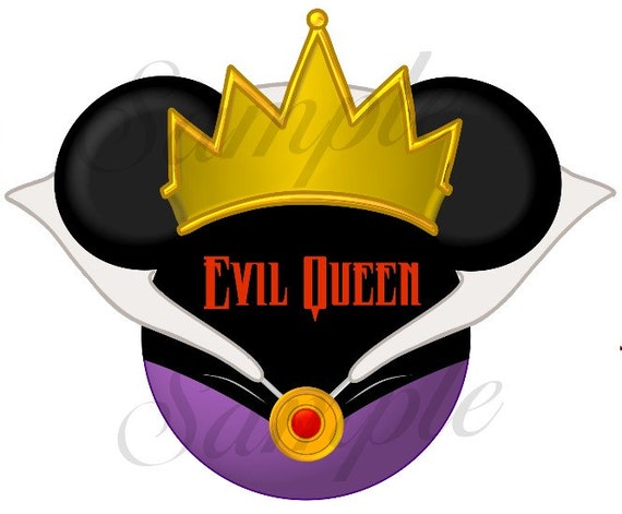 Download Evil Queen character Snow White inspired personalized