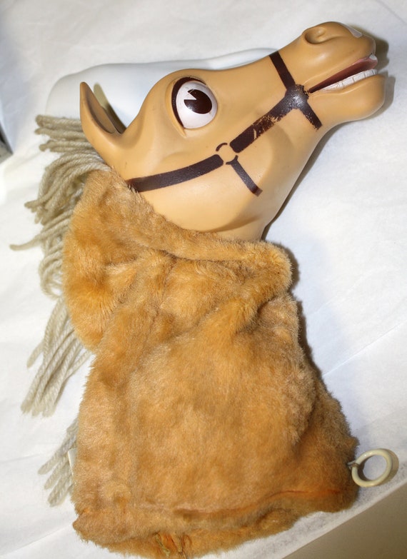 Rare Vintage 1962 Talking Mr Ed Hand Puppet Toy