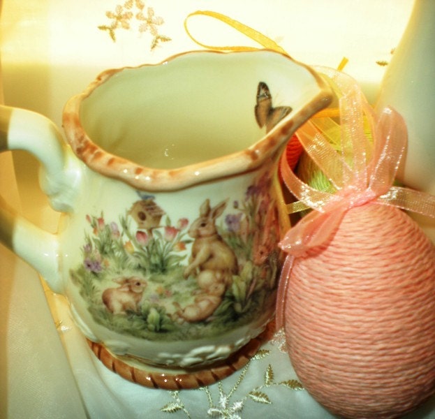 Cracker Barrel Easter Treasures Tea Set 3 Piece Set