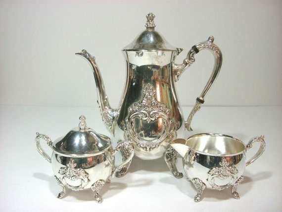 Towle Silverplate 3 Piece Coffee Or Tea Set Pattern number