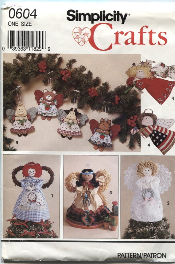 Simplicity 0604 Christmas Home Decor Sewing Pattern