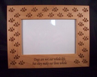 4 x 6 Dog picture frame