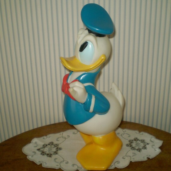 Donald Duck bank Disney character bank Disney's Donald